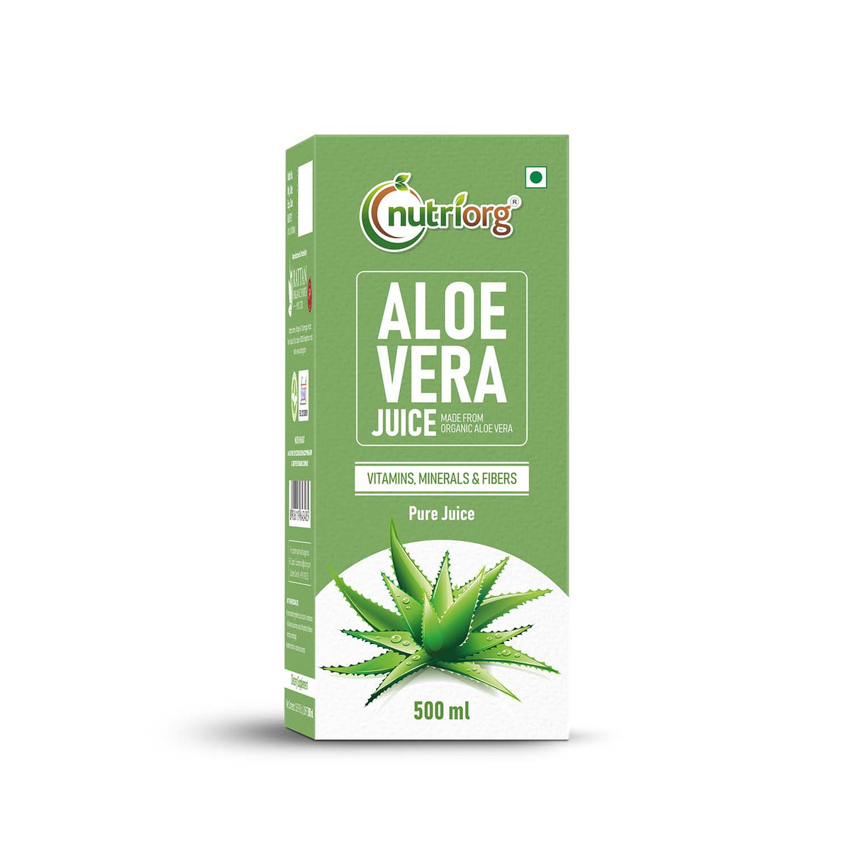 Buy Nutriorg Aloe vera Juice online Fiber Rich with pulp