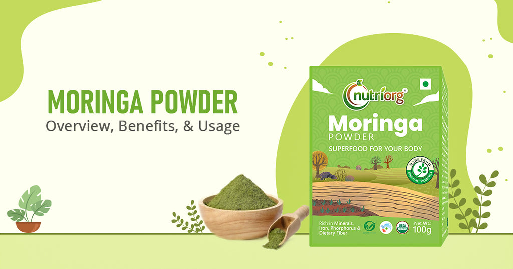 Moringa Powder: Overview, Benefits, & Usage. – Nutriorg