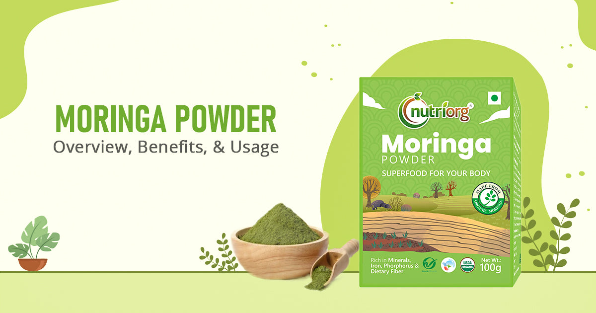 Organic moringa powder outlet benefits