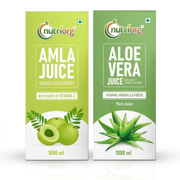 Amla & Aloe Vera Juice 2000ml (Pack of 2 *1000ml)