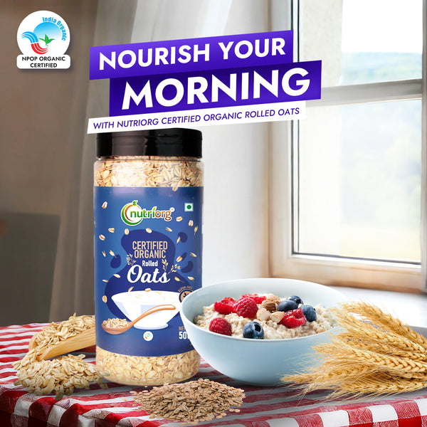 Rolled & Steelcut Oats(Combo of 3)