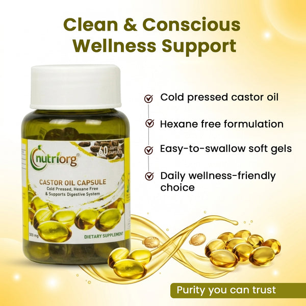 Castor oil capsules