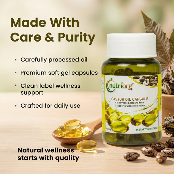 Castor oil capsules
