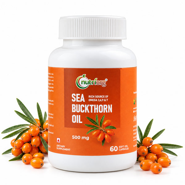 Nutriorg Sea Buckthorn Capsules 500mg