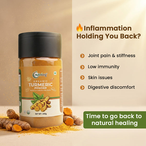Nutriorg Organic Turmeric Powder - 200g
