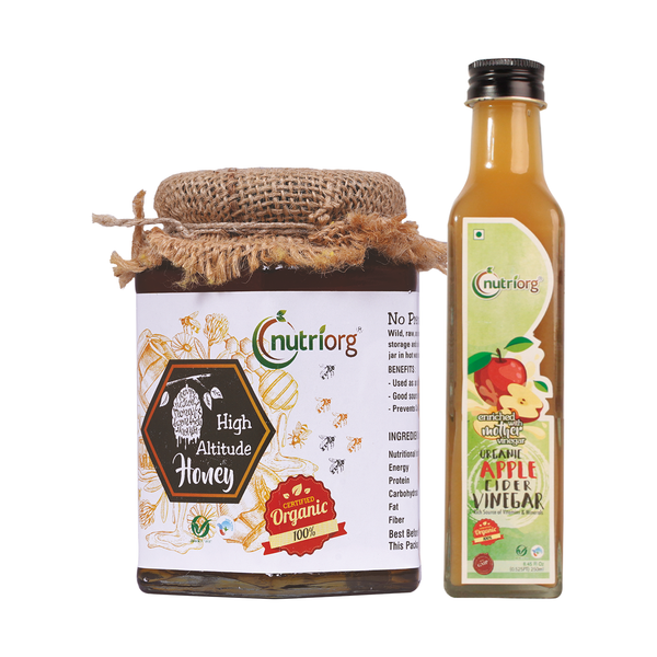 Apple Cider Vinegar with High Altitude Honey